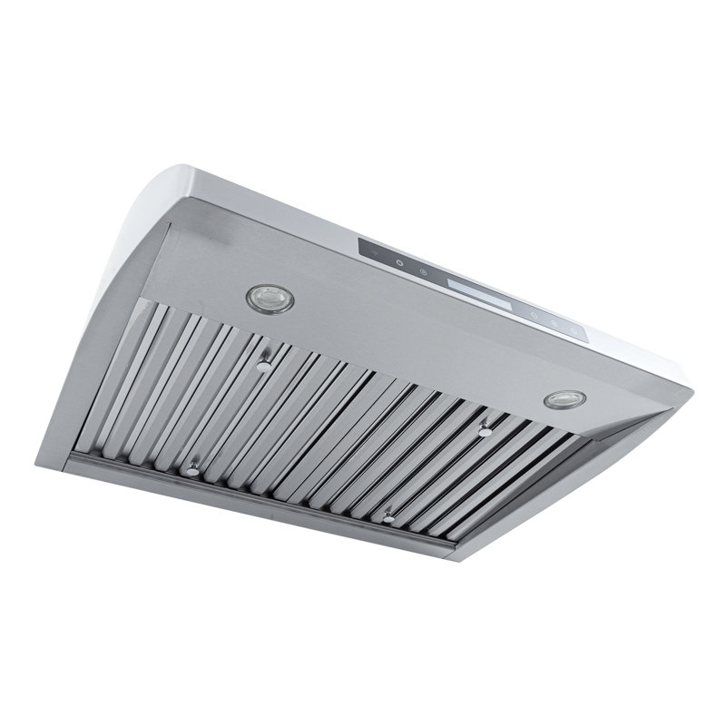Hotte sous l'armoire PROLINE de 48 pouces, conduit, 900 pi³ / min, acier inoxydable, lumières DEL, commande tactile ACL, moteur de soufflage ULTRA-SILENCIEUX, 4 vitesses, garantie de 3 ans