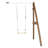 AXI Hemlock Swing Set with 1 Swing(s)-997256706
