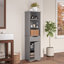 Grande armoire à literie pour la salle de bain avec tiroir et tablettes Ashland de RiverRidge