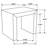 Jazzelle Rectangular Solid Wood End Table Auburn
