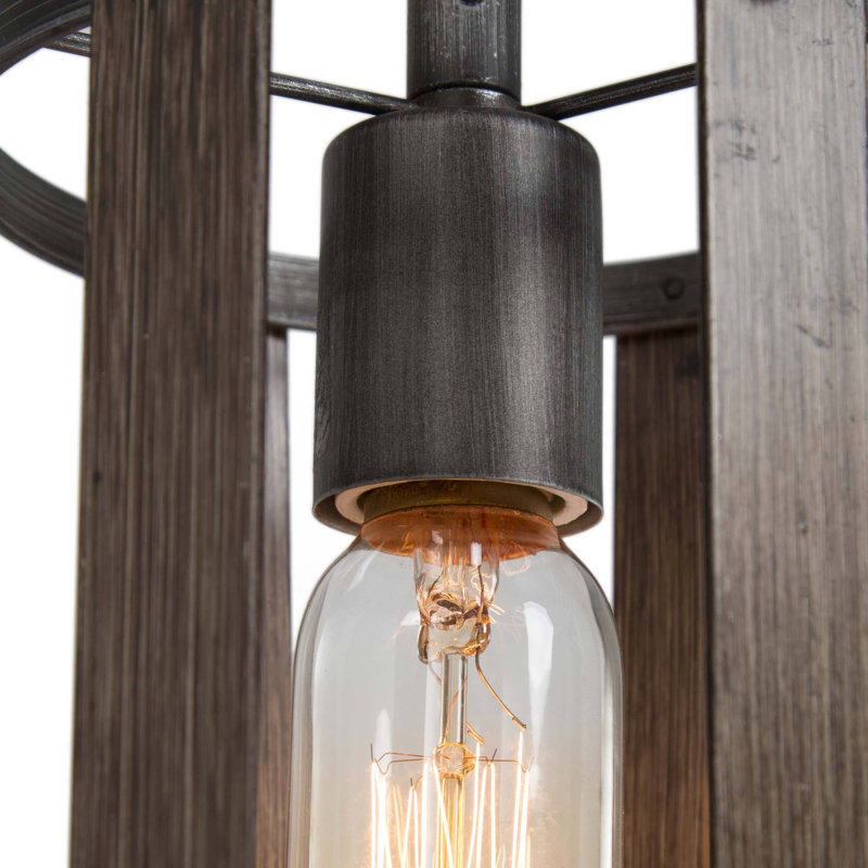 Luminaire suspendu cylindrique à 1 lumière
