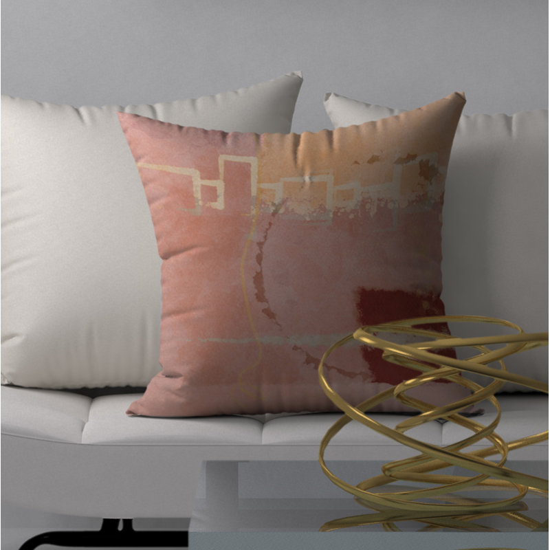  Housse de coussin carré et insert, 18" x 18"