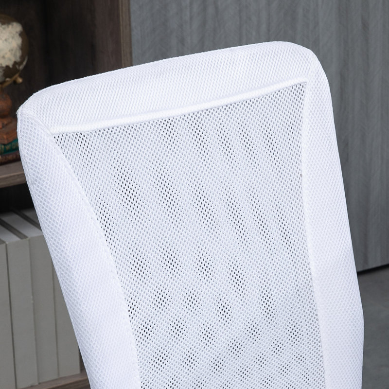 Hayre Polyester Office Chair, White