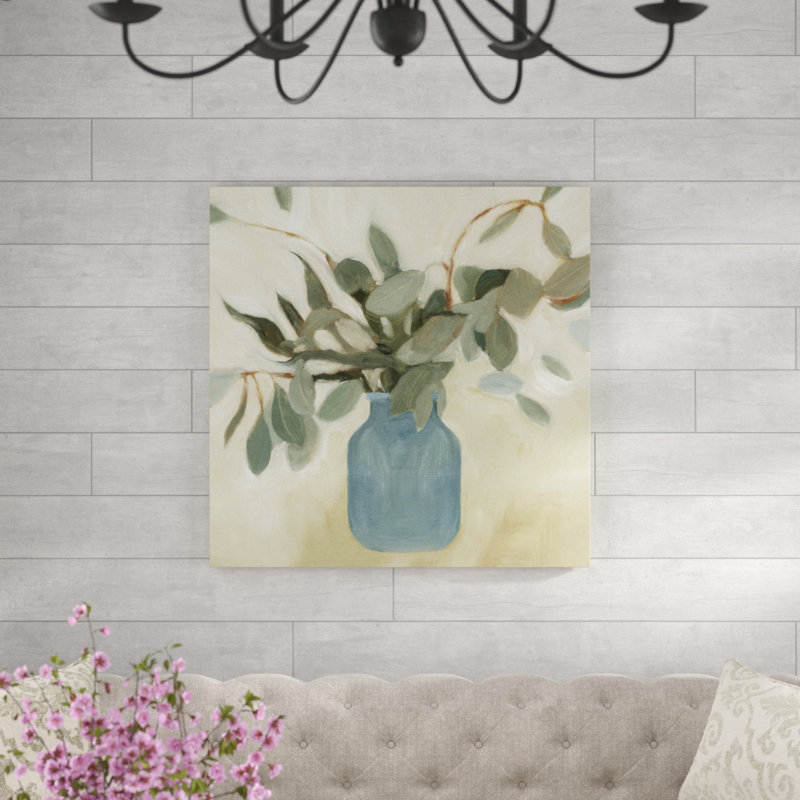 Arrangement II by Emma Scarvey - Painting, 91cm H x 91cm W, Wrapped Canvas
