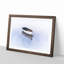 Reflection of a Boat - Framed Print-56758745-56758748