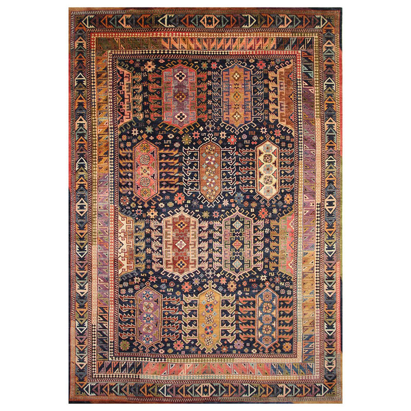 Wool Geometric Area Rug