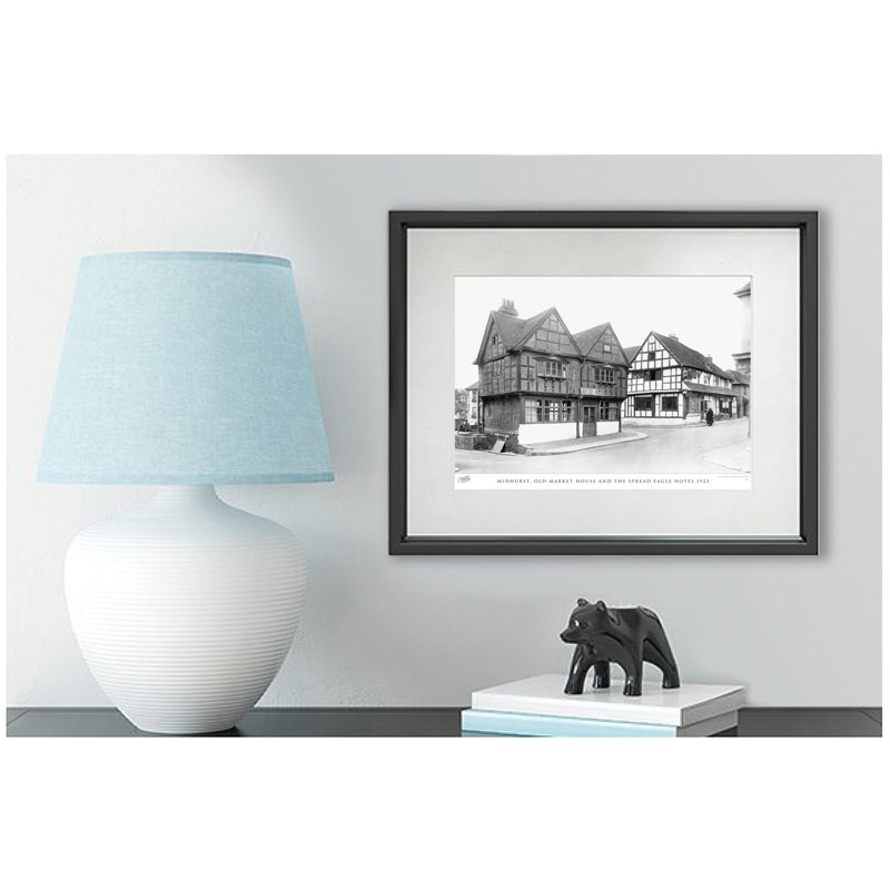Midhurst, Old Market House And The Spread Eagle Hotel 1923 by Francis Frith - Single Picture Frame Print