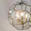 Amwell 3 - Light Antique Brass Sphere Pendant