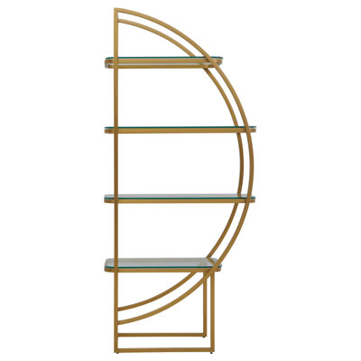180cm H x 80cm W Stainless Steel Bookcase