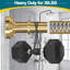 84cm Straight Wall Shower Curtain Pole