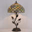 Lampe de table en verre coloré Tiffany