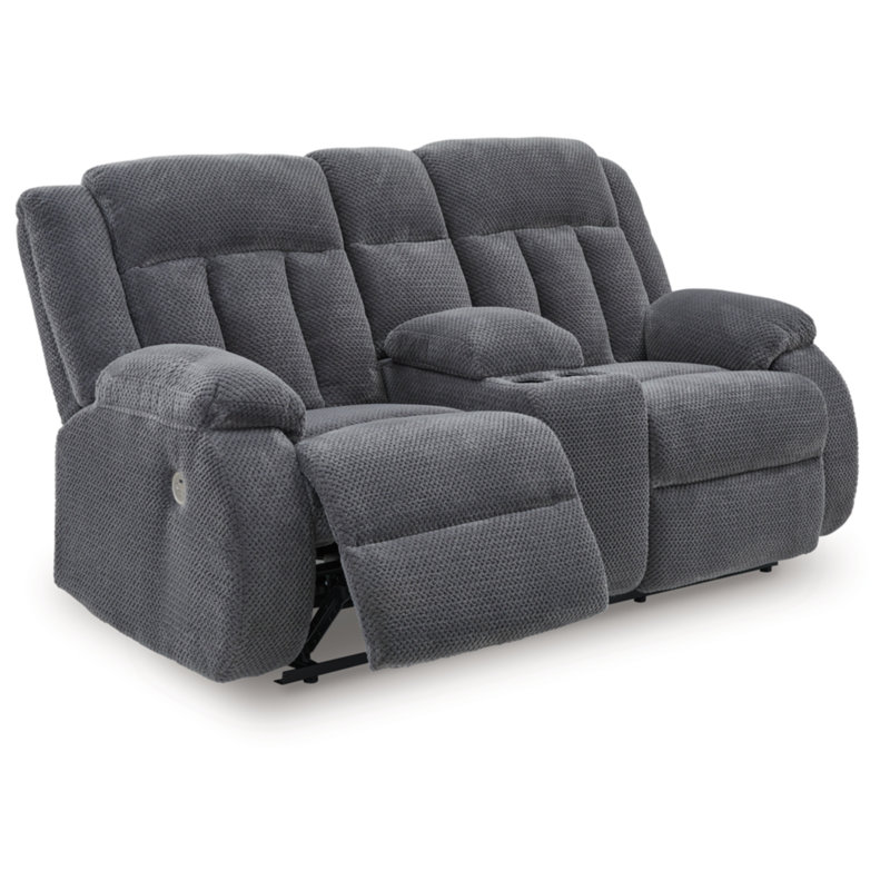 Greely Bend Power Reclining Loveseat With Console
