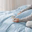 Housse de couette blanche pour lit de grande taille - ensemble de literie double brossé doux pour enfants et adultes (ensemble de 3)-109724467-109724469