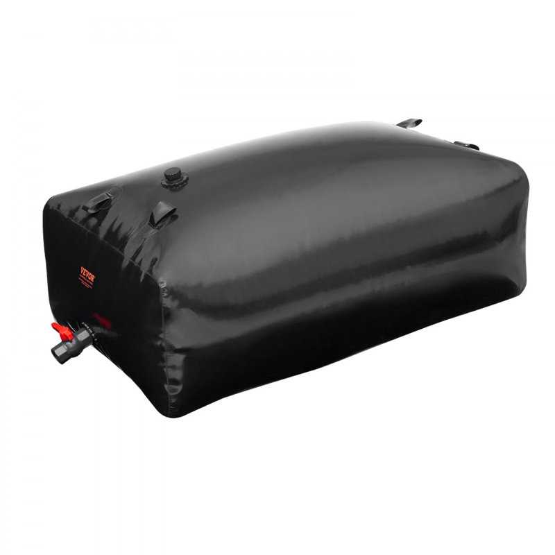 Réservoir d'eau portatif pliable en PVC, 142,65 gallons