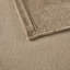 Drap simple taupe - 100% pour un espace de sommeil confortable, brossé des deux côtés, livré avec un drap plat, des draps-housses et une taie d'oreiller, des matelas élastiques de 16 po, 3 pièces lavables à la machine dans un ton doux