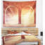 Arrière-plan de fantaisie avec deux arches tapisserie-28488649