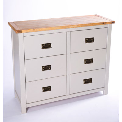 Ensor 110cm W 6 - Drawer Chest of Drawers