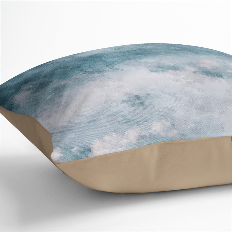 Square Cushion, 40cm H x 40cm W x 15cm D, Stone
