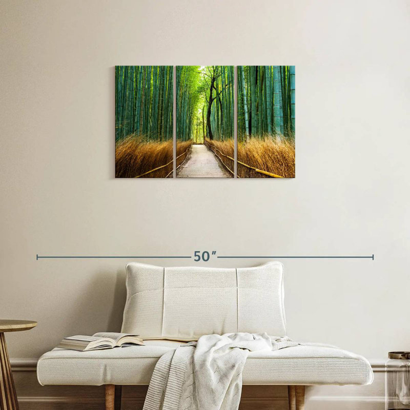 Sebbie Arashiyama, ancienne forêt de bambous, H 20 po x l 33 po