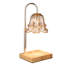 Wood USB Table Lamp