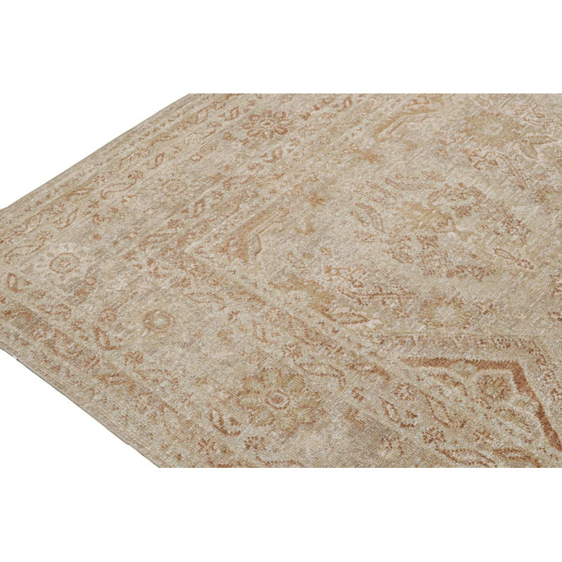 One-of-a-Kind Hand Knotted Area Rug, Rectangle 9'1" x 12'4"