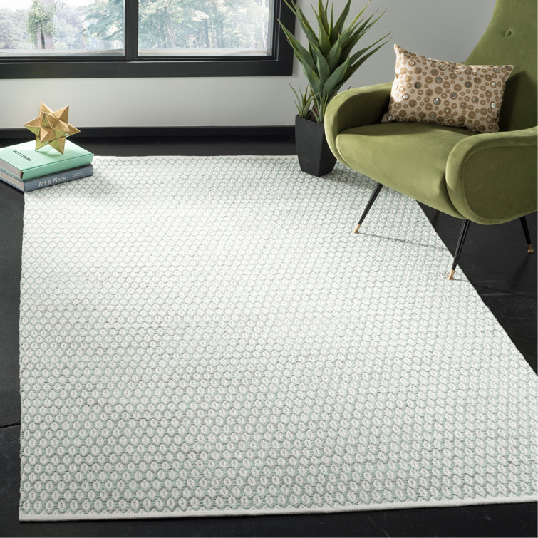 Modena Geometric Handwoven Cotton Area Rug