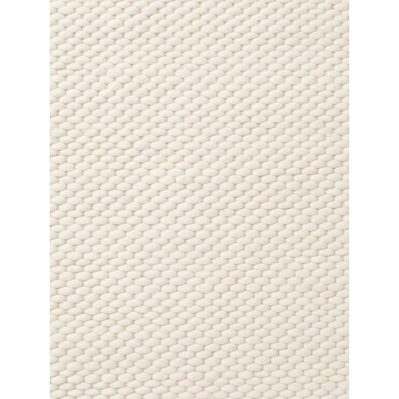 Lyon Wool Hand Woven Area Rug, Cream, Rectangle 160 x 230 cm