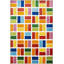Tapis décoratif lavable à la machine multicolore-1608169926