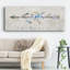 Boho Arrow I - Art textuel panoramique sur toile tendue-1213273552
