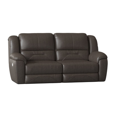 Causeuse inclinable avec accoudoirs coussinés de 68 po Pandora