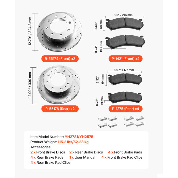 Product Dimensions