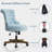 Asyra Wide Back Tufted Swivel Task Chair-736428694