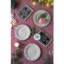 Assiettes de présentation - Chargeurs d'assiettes en plastique, pour les événements organisés / mariages / réunions de famille / tables de maison-2103270622