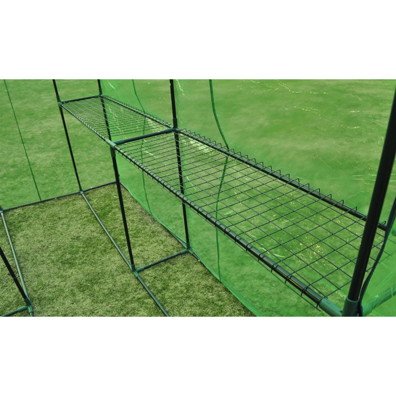 1.2m W x 2.4m D Greenhouse