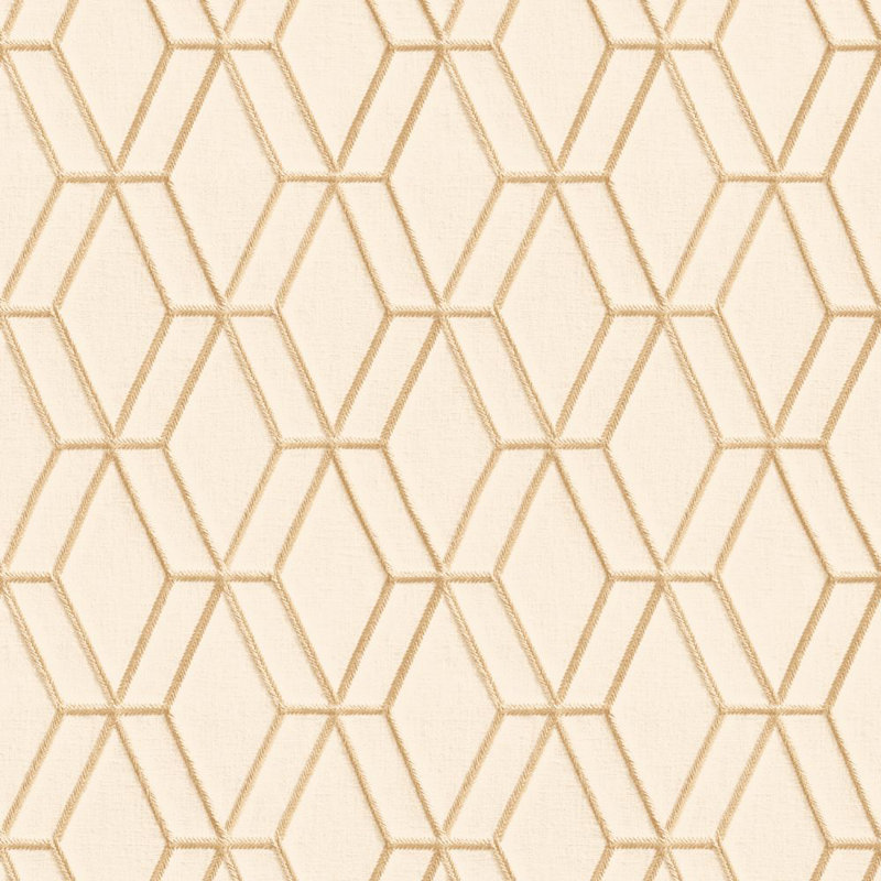 Rouleau de papier peint texturé L 33 pi x l 21 po Boyde, Beige / champagne / crème