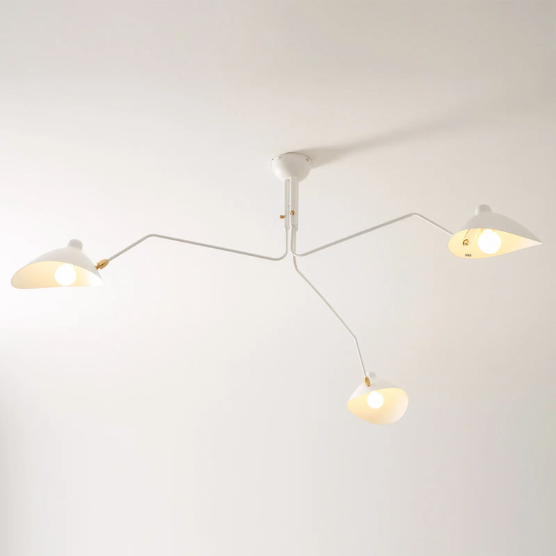Luminaire suspendu 3 lumières, Blanc