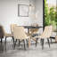 Darcus 120cm Round Dining Table Set with 4 Nova Velvet Chairs-1460233905-1496299508