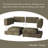 Edenburg Modern Corduroy Sofa, Modular Sectional Upholstered Couch with Soft Pillows Backrest and Deep Seat for Living Room-1816914960-1817882005