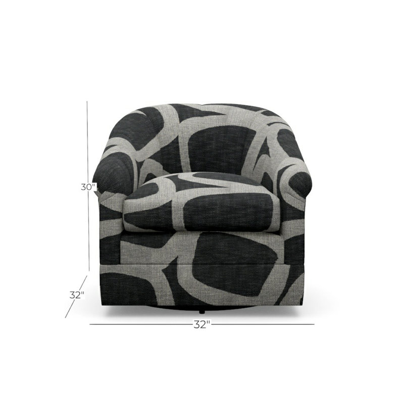Sophie Swivel Chair, Keegan 225729