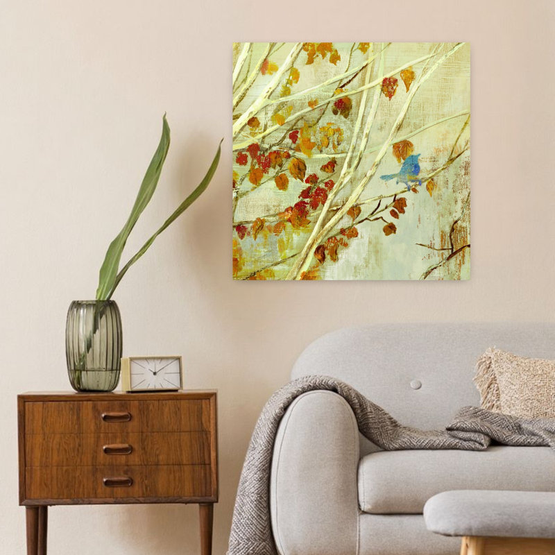 Singing I Abstract Contemporary Art, 24" H x 24" W