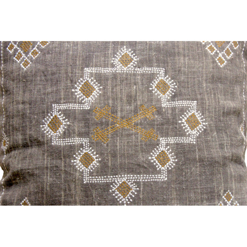 Anikin Geometric Linen Pillow Cover