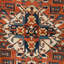 Tapis kazak antique Sunburst ou Eagle de Karabagh, Caucase du Sud