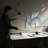 Ombra Aluminum Wall Clock