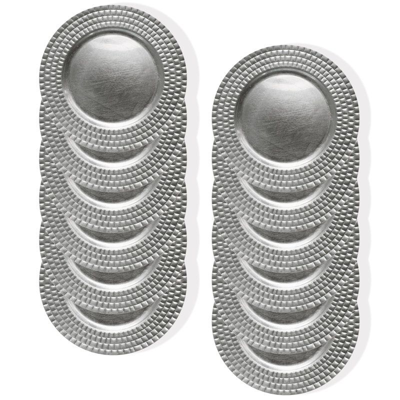 Plat de service 13 po, Argent