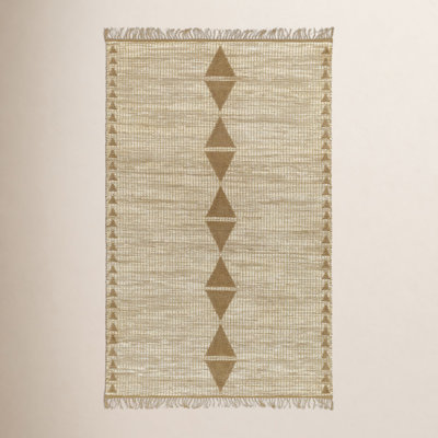 Castlewood Handmade Jute / Sisal Yellow Rug