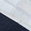 Tapis géométrique moderne en peau de vache gris et beige-1895422119
