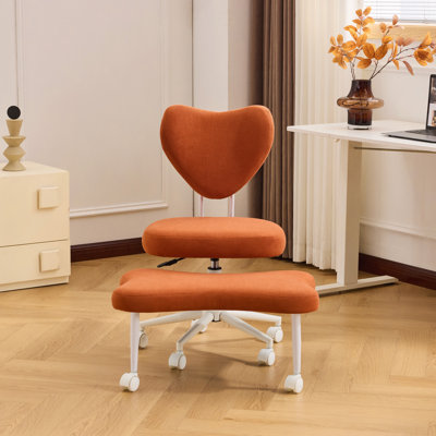 Un fauteuil de méditation, un fauteuil ergonomique à pieds croisés avec support lombaire et un coussin de siège réglable en hauteur, idéal pour les personnes qui font un travail de bureau à haute intensité