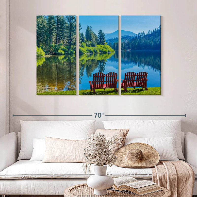 Alvord Spring At Hume Lake, 32" H x 50" W