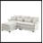3 - Piece Upholstered Sectional-352809775