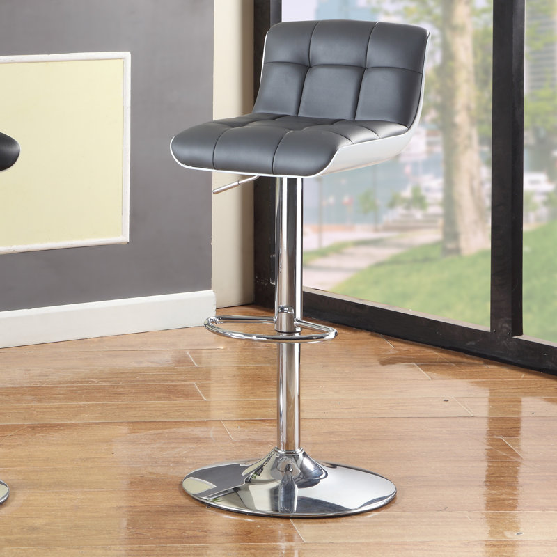 Tabouret pivotant à hauteur réglable, Gris